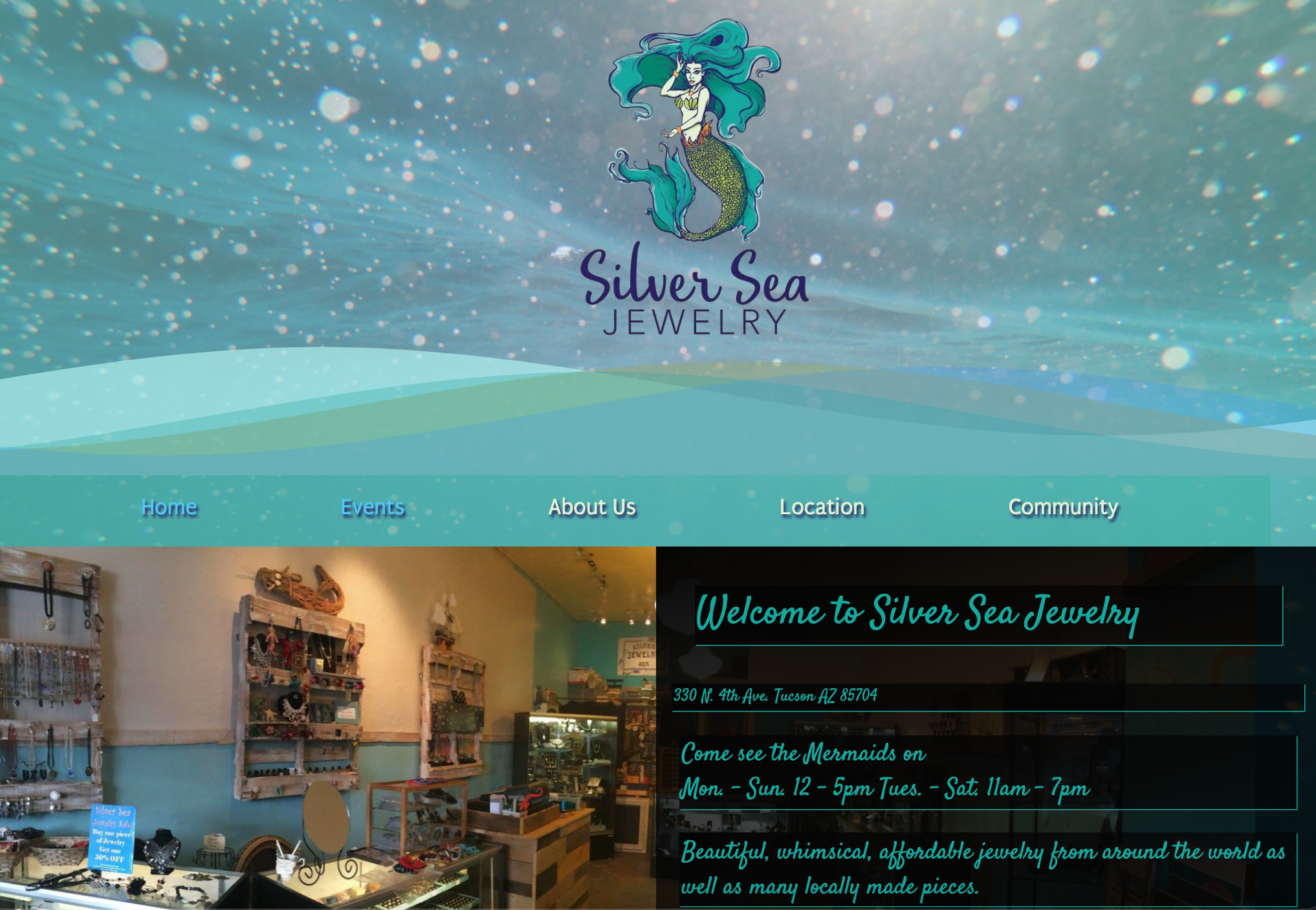 silver sea website